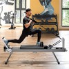 Vynxaria Multi-Functional Pilates Reformer Aerobic Rebounder, 5 Resistance Cords (11 Levels), 395LBS Capacity, Foldable Space - 3 of 4