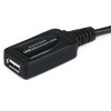 Monoprice USB 2.0 Extension Cable - 65 Feet - Black | USB Type-A Male to Type-A Female, Active, 26/22AWG, Repeater, Kinect, and PS3 Move Compatible - 2 of 4
