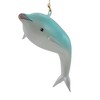 Italian Ornaments 3.0 Inch Aqualyn Waver Dolphin Playful Tree Ornaments - 4 of 4