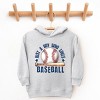 The Juniper Shop Just A Boy Who Loves Baseball Toddler Hoodie - 3 of 4