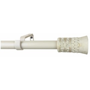 Urbanest 1-inch Diameter Tribale Adjustable Single Drapery Curtain Rod - 1 of 4