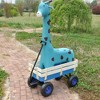 CAVINAS Heavy-Duty Garden Cart,Shopping Cart with Adjustable Handle,Utility Carts for Grocery Sports Garden - 4 of 4