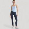 Anna-Kaci Active Women's Fitted Square Neck Tank Top with Built-In Bra and Racerback Design for Active and Casual Comfort - 4 of 4