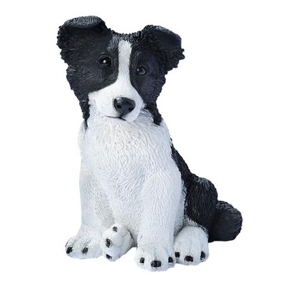 Design Toscano Border Collie Puppy Dog Statue