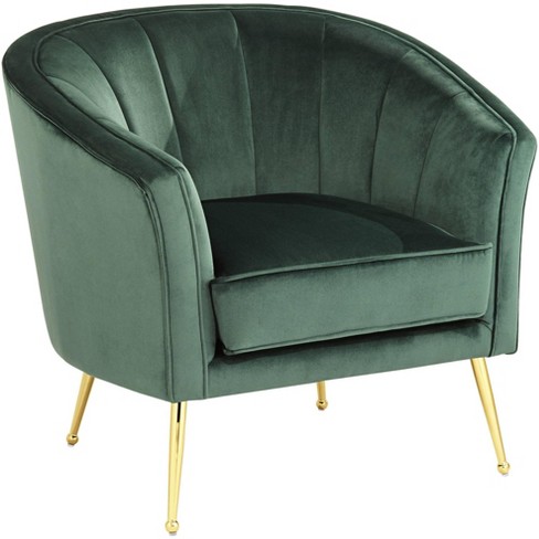 Green velvet cheap chair target