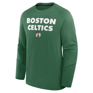 NBA Boston Celtics Men's Long Sleeve Performance T-Shirt - 1 of 3