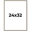 PosterPalooza | Classic Modern Silver Picture Frame - UV Acrylic, Foam Board Backing, Hanging Hardware - 2 of 4