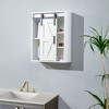 VYNXARIA 5-Layer Wall-Mounted Storage Cabinet ¨C Versatile & Stylish Bathroom Organizer. - 2 of 4