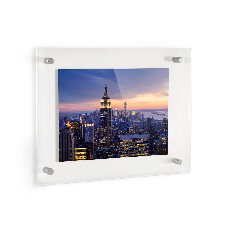ArtToFrames 11x14 Floating Acrylic Picture Frame, 2 of 4