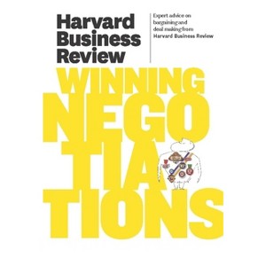 Harvard Business Review on Winning Negotiations - (Harvard Business Review Paperback) (Paperback) - 1 of 1