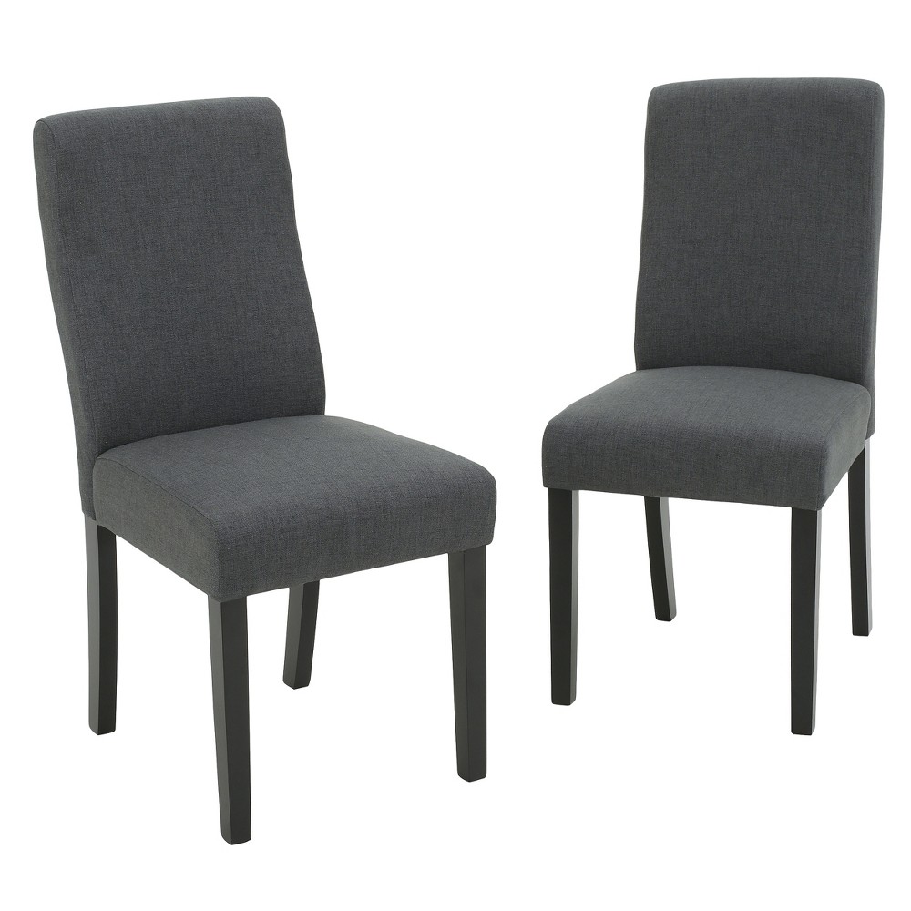 Corbin Dining Chair Set 2ct Dark Gray - Christopher Knight Home was $190.99 now $124.14 (35.0% off)
