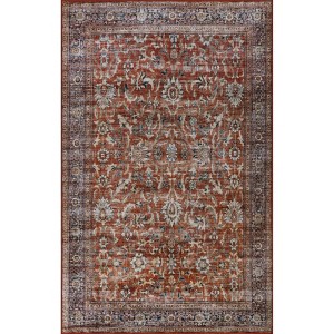 Momeni Karachi Lowe Machine Loomed Rug Red - 1 of 4