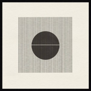 33" x 33" Paper Object No 5 by The Miuus Studio - Amanti Art: Modern Abstract Giclee Print, Hardwood Frame - 1 of 4