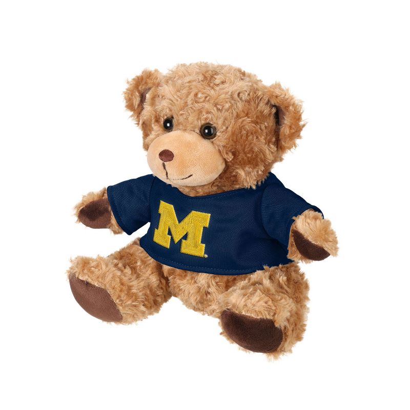10&#34; NCAA Michigan Wolverines Shirt Bear with Kit, 2 of 4