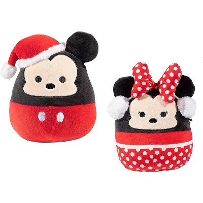 Squishmallows 8" Mickey & Minnie Mouse, 2pk Plush - Set Of 2 - Official ...