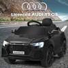 Costway Kids Ride On Car 12V Licensed Audi RS Q8 with Remote Control Lights Music White\Black\Green\Pink\Red - 4 of 4