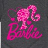 Boys' - Barbie - Pink Heart Logo Short Sleeve Graphic T-Shirt - 2 of 4