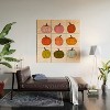 Doodle By Meg Rainbow Pumpkins Wood Wall Mural - society6 - 2 of 2