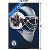 Trends International NHL Winnipeg Jets - Mask 16 Unframed Wall Poster Prints - 3 of 4