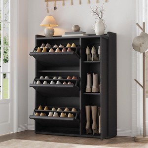 COZONY Flip-Drawer Shoe Cabinet Collection, Modern Entryway Storage Organizers with Adjustable Shelves, Space-Saving Freestanding Shoe Racks for Home - 1 of 4