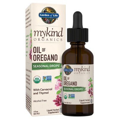 Garden of Life mykind Organics Oil of Oregano Drops 1 fl oz Liquid