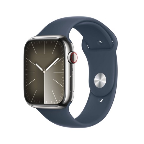 Apple Watch Series 9 Gps + Cellular (2024) 45mm Silver Stainless ...