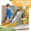 BABYYER Toddler Slide, Baby Slide with Basketball Hoop and Climber, Indoor Outdoor Backyard Playground Toy for Age 1-3 Boy & Girl (Cute Duck) - 3 of 4