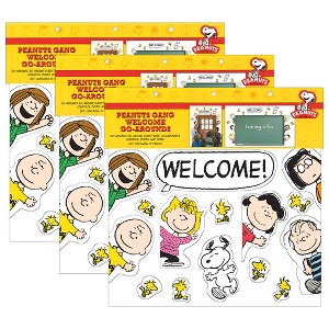Eureka® Peanuts® Welcome Go-Arounds®, 15 Pieces Per Set, 3 Sets - 1 of 2