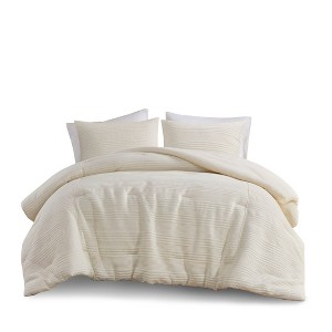 Gracie Mills Elouise Modern Knitted Jersey Comforter Set - 1 of 4