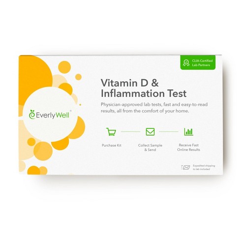 Everlywell Vitamin D Inflammation Test Lab Fee Included