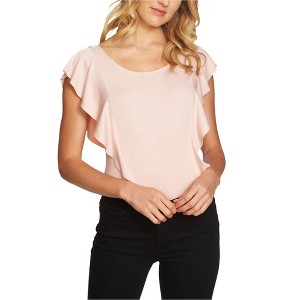 1.STATE Womens Ruffled Bodysuit Jumpsuit - 1 of 1