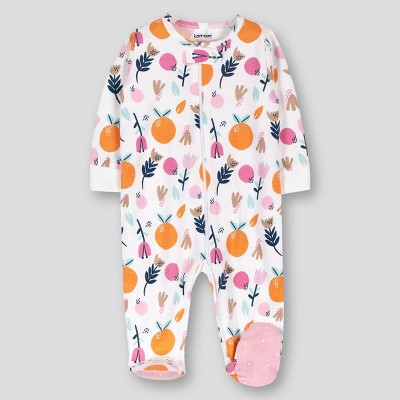 Lamaze Baby Girls' Organic Cotton Spice Sleep N' Play - Light Pink Newborn