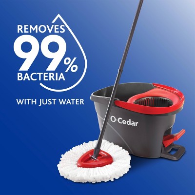 O-Cedar EasyWring Microfiber Spin Mop and Bucket System