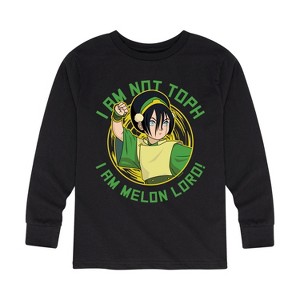 Boys' - Avatar: The Last Airbender - Toph Melon Lord Long Sleeve Graphic T-Shirt - 1 of 4