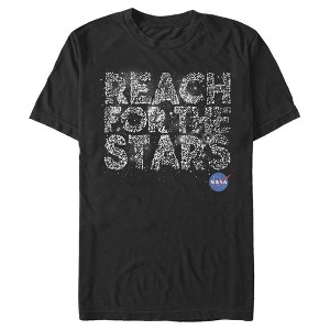 Men's NASA Reach For The Stars Bright Stars T-Shirt - 1 of 4