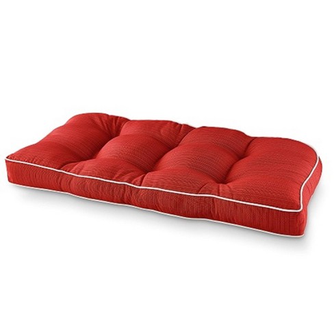 Terrasol La Playa Elite Outdoor Loveseat/Bench Cushion Red