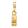 Black Bow Jewelry 14k Yellow Gold 3D Sports Whistle Pendant - 3 of 4