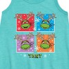 Girls' - Teenage Mutant Ninja Turtles - Reindeer Turtles Graphic Sleeveless Aline Dress - 2 of 3