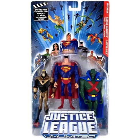 Justice League Unlimited Series 3 Superman Martian Manhunter And - cyborg superman roblox