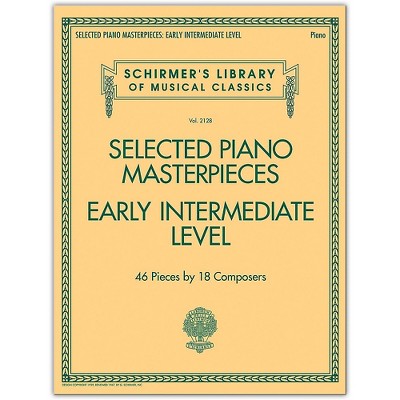 G. Schirmer Selected Piano Masterpieces - Early Intermediate Level Piano Collection Series Softcover