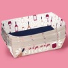Big Dot of Happiness But First, Wine Party Paper Food Trays, Disposable Food Boats for Birthday Wine Tasting, Double-Sided Paper Meal Holders - 12 Ct - 4 of 4