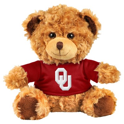 Football Oklahoma Sooners Stuffed Bear in a Ball 
