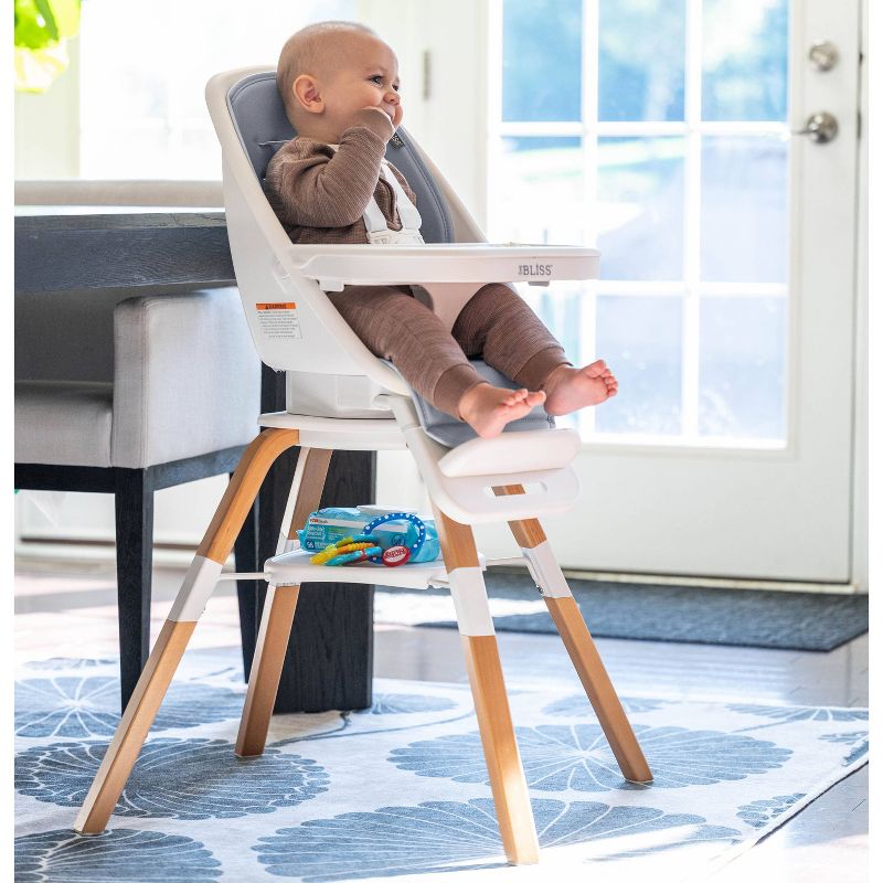 TruBliss 2-in-1 Turn-A-Tot High Chair with 360° Swivel , 3 of 9