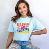 Simply Sage Market Women's Raised On Country Hat Short Sleeve Garment Dyed Tee - 2 of 2