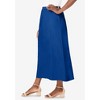 Jessica London Women's Plus Size Stretch Denim Jegging Skirt - 4 of 4