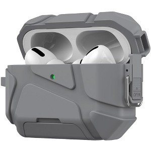 Nakedcellphone Meteorite Series Combo for Apple Airpods Pro 3 - Rugged Case with Stand + Lanyard + Clip + Cleaning Kit - 1 of 4