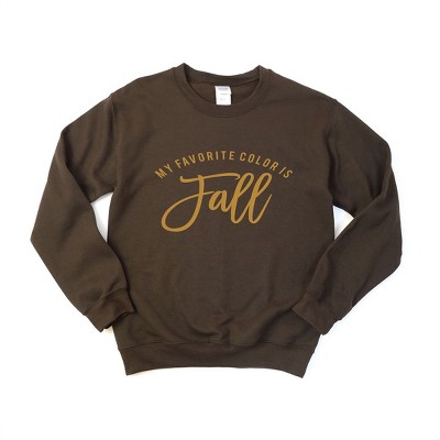 Simply Sage Market Women's Graphic Sweatshirt My Favorite Color Is Fall