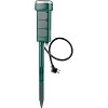 GE Outdoor Digital Stake Timer 6 Grounded Outlet Dusk to Dawn Photocell On/Off 2 Setting 18" Cord: Green Plastic, 1-Year Warranty - 3 of 4
