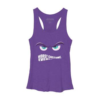 Women's Design By Humans Worst Costume Ever (Halloween) By Editive Racerback Tank Top