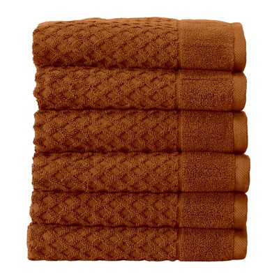 Rust colored best sale bath towels